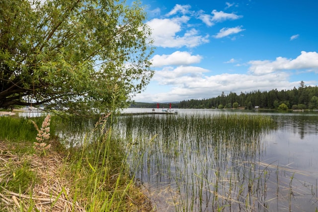 112 Glen View Dr, Eureka, MT 59917 - property view of water featuring a wooded view