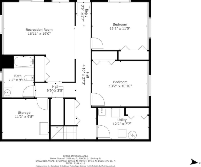 112 Glen View Dr, Eureka, MT 59917 - floor plan