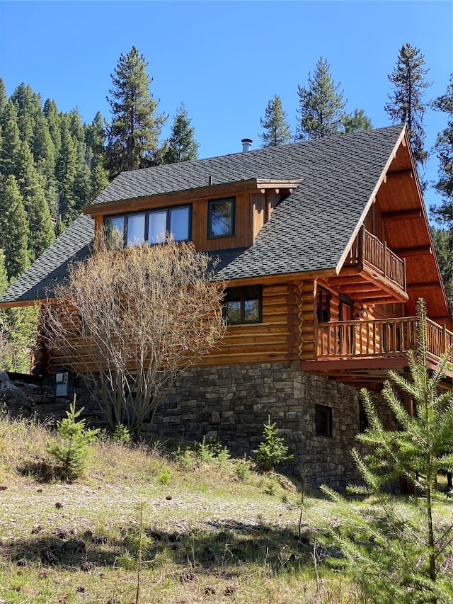 view of back of house