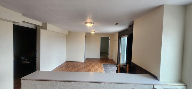 interior space featuring hardwood / wood-style flooring