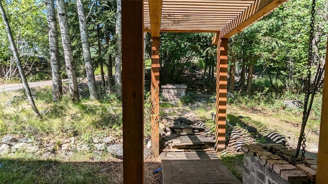 963 Colorado Ave, Whitefish, MT 59937 - view of patio / terrace with a pergola