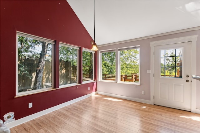 963 Colorado Ave, Whitefish, MT 59937 - unfurnished sunroom with vaulted ceiling