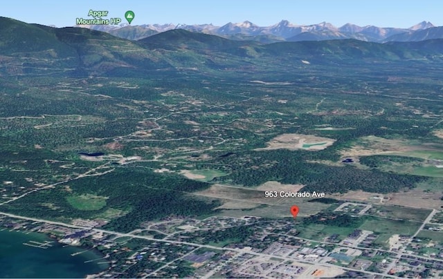 963 Colorado Ave, Whitefish, MT 59937 - mountain view with a nearby body of water