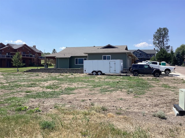 view of ranch-style house