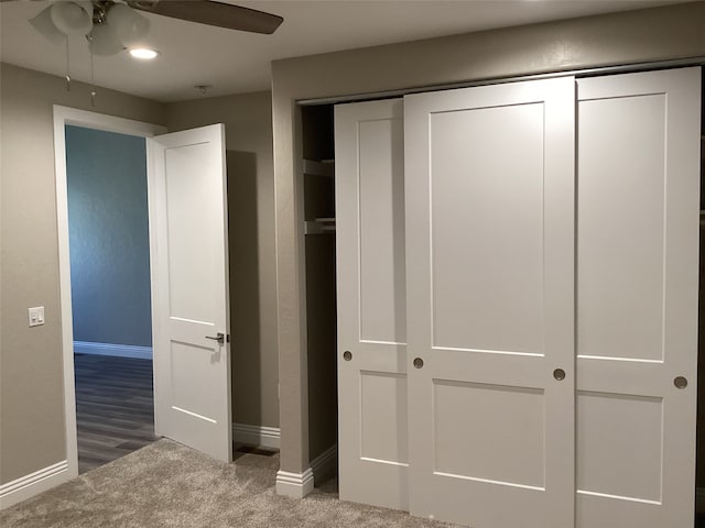 view of closet