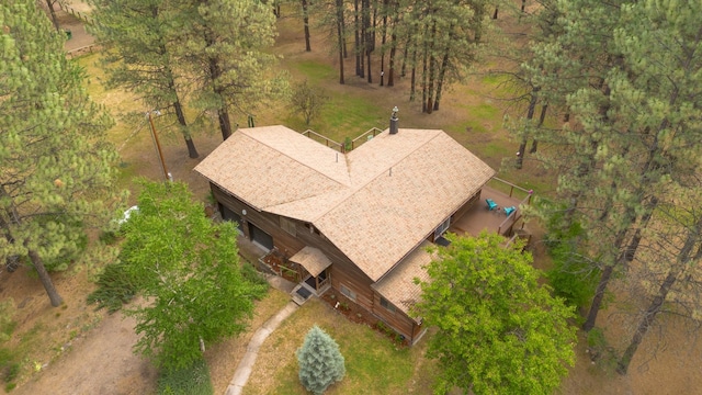aerial view