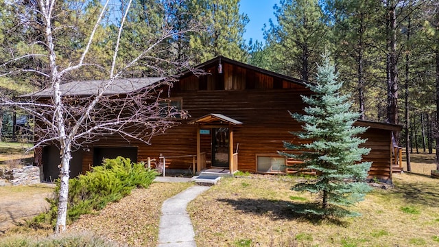 view of cabin