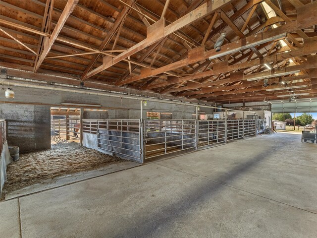 view of stable