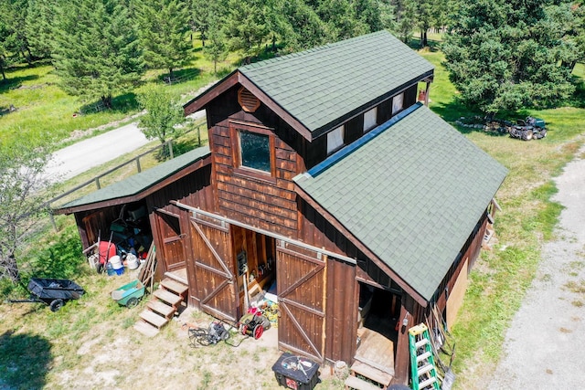 87 Badger Trl, Eureka, MT 59917 - view from above of property