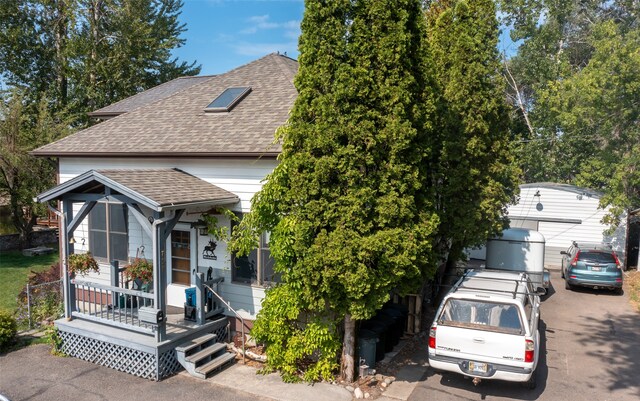 view of front of house