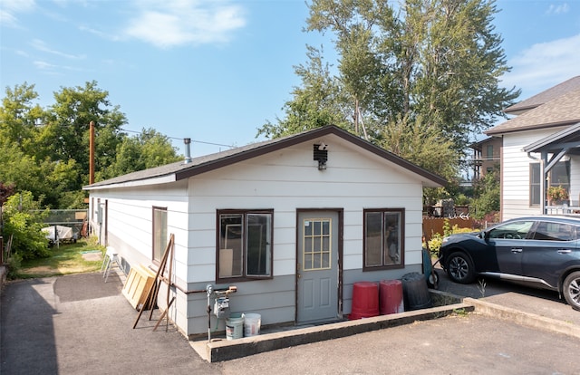 view of bungalow-style house