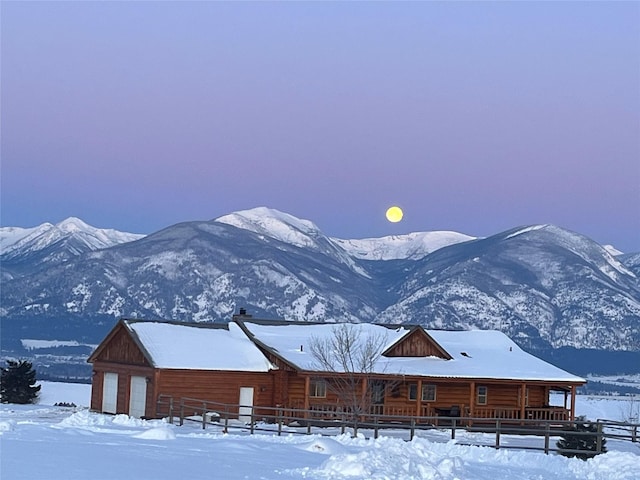 property view of mountains