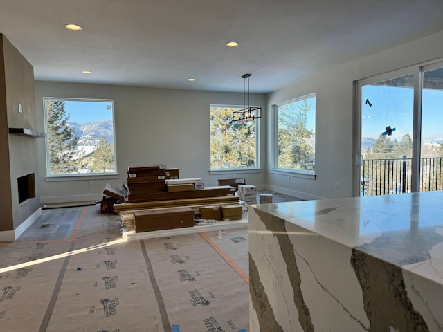 view of dining room