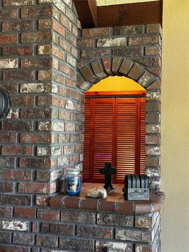 2378 Lake Creek Rd, Troy, MT 59935 - detailed view of brick siding
