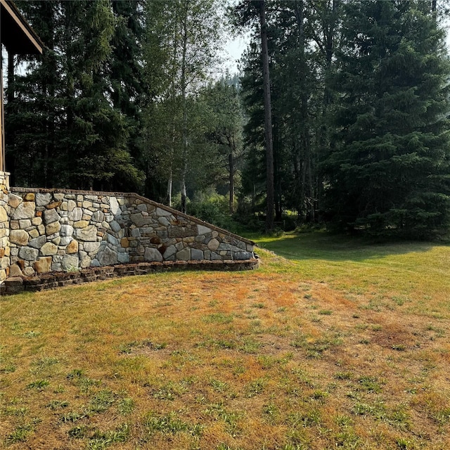2378 Lake Creek Rd, Troy, MT 59935 - view of green lawn