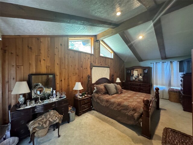 2378 Lake Creek Rd, Troy, MT 59935 - carpeted bedroom with wood walls