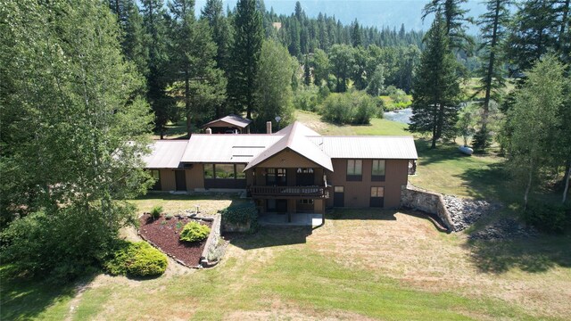 2378 Lake Creek Rd, Troy, MT 59935 - view from above of property featuring a heavily wooded area