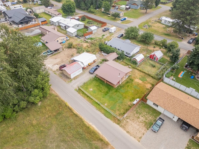 birds eye view of property featuring a residential view