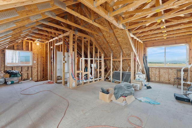 881 Lone Coyote Trl, Kalispell, MT 59901 - view of unfinished attic