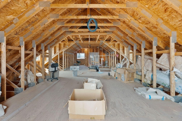 881 Lone Coyote Trl, Kalispell, MT 59901 - view of unfinished attic