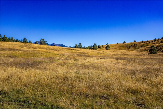 view of nature with a rural view