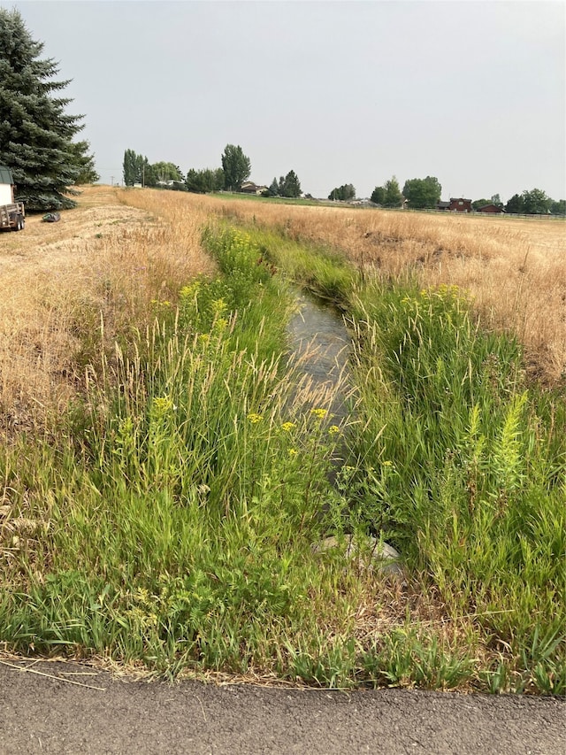 view of landscape with a rural view