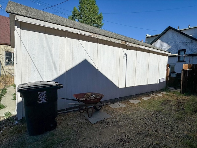 view of home's exterior