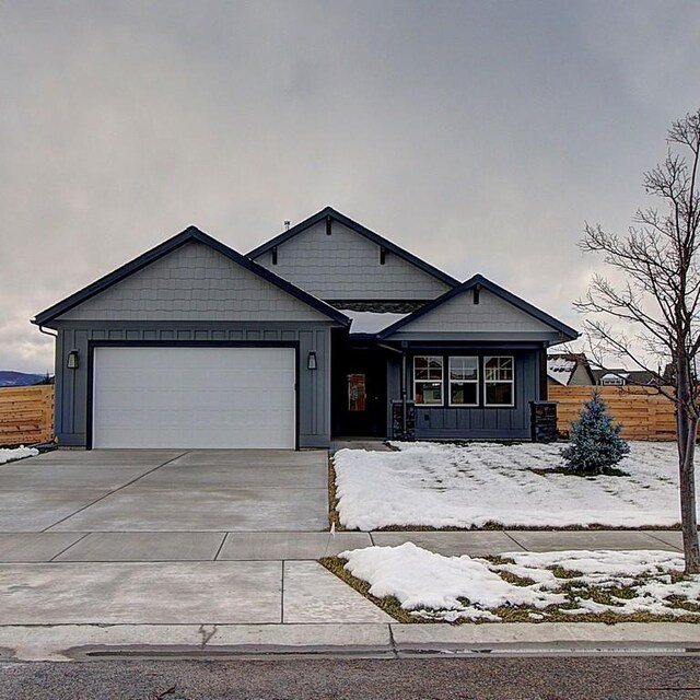 view of craftsman house