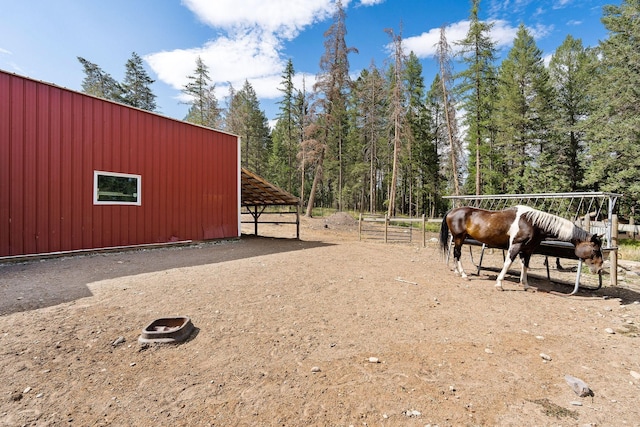 635 Lore Lake Rd, Kalispell, MT 59901 - view of horse barn