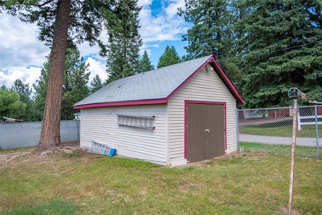 822 W Balsam St, Libby, MT 59923 - view of shed