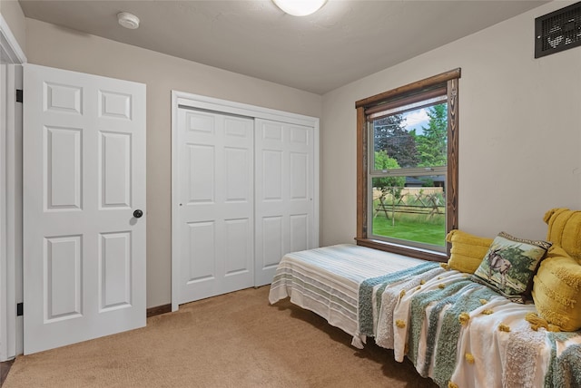 908 10th St, Whitefish, MT 59937 - bedroom featuring light carpet and a closet