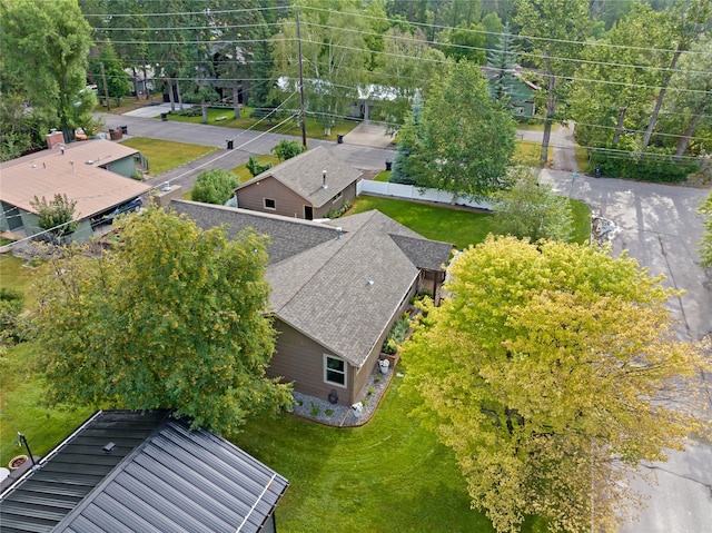 908 10th St, Whitefish, MT 59937 - view from above of property