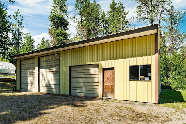 159 Sylvan Dr, Bigfork, MT 59911 - view of detached garage