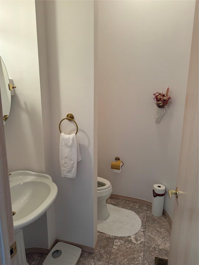 bathroom with toilet