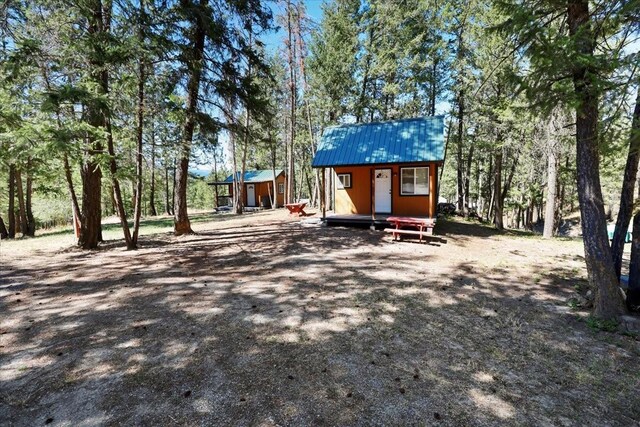 400 Pine Bay Dr, Rexford, MT 59930 - view of yard with an outdoor structure and a shed