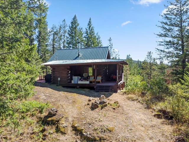 view of rear view of house