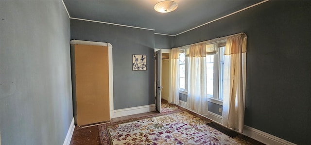 interior space featuring hardwood / wood-style floors