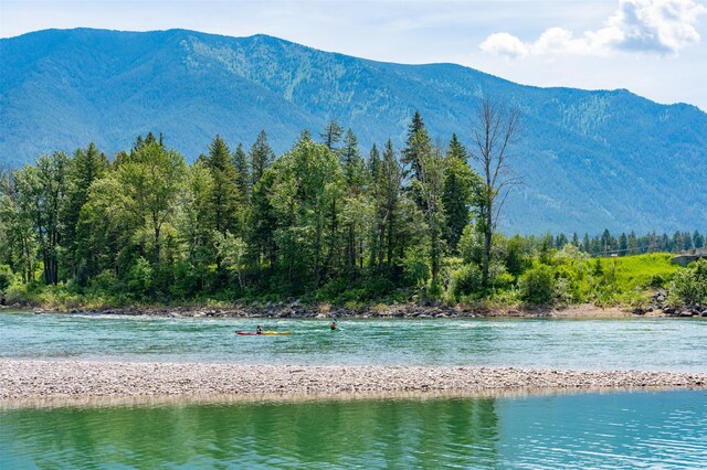 659 US Highway 2 E, Columbia Falls, MT 59912 - water view featuring a mountain view