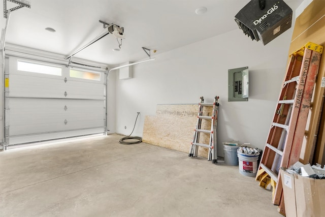 940 Kemp St Unit A, Missoula, MT 59801 - garage with electric panel and a garage door opener