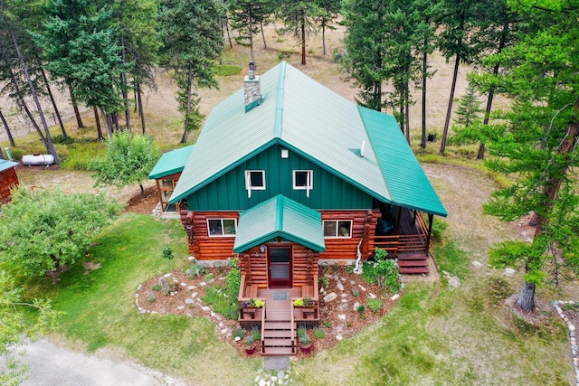 5899 Black Lake Rd, Rexford, MT 59930 - drone / aerial view