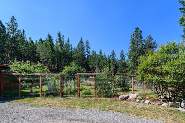 5899 Black Lake Rd, Rexford, MT 59930 - view of gate with fence
