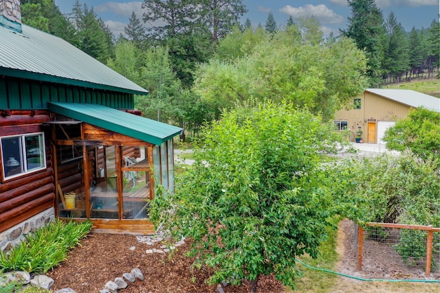 5899 Black Lake Rd, Rexford, MT 59930 - view of yard