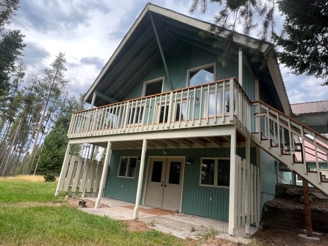 view of rear view of house