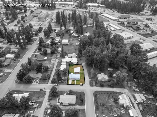519 W 4th St, Libby, MT 59923 - view of property location featuring property boundaries highlighted and industrial structures
