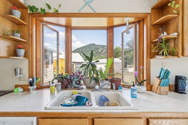 kitchen with sink