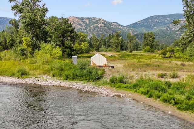 view of mountain feature