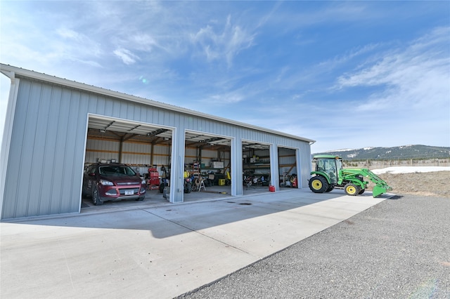 view of vehicle parking