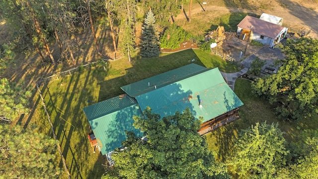 aerial view