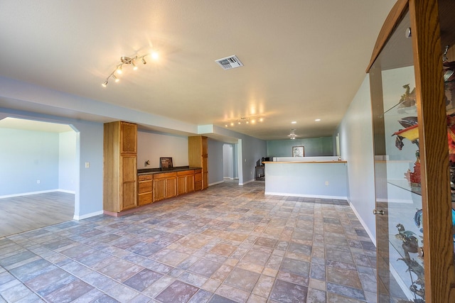 view of unfurnished living room