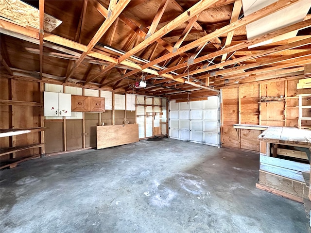 708 Texas Ave, Deer Lodge, MT 59722 - garage featuring a garage door opener